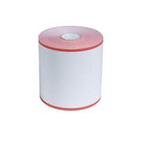 THERMAL THRSCP RED// 21LB TR-8CS RL-8111S WHITE WITH RED STRIPES WITH BACKPRINT CRR 9901