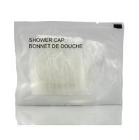HA-AC-003 SHOWER CAP 288/CASE CLEAR FROSTED SACHET